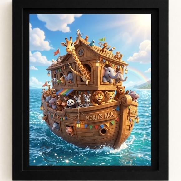 Hand Crafted Other - A.INoah's Ark F Art